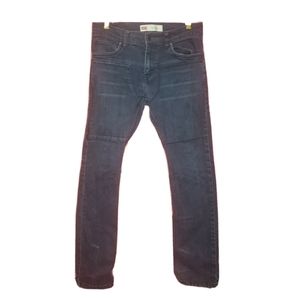 Levi's 511 slim Jeans 27x27 14 regular with large zip pocket, unique